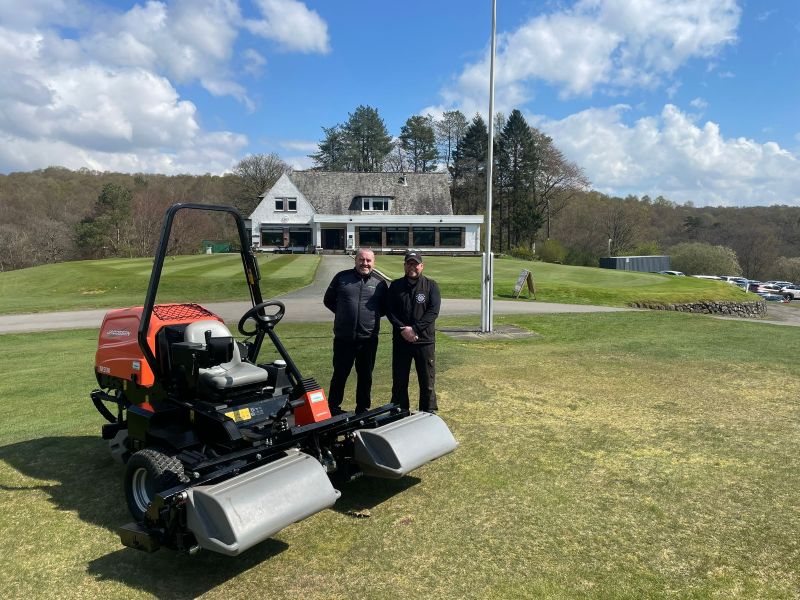 Milngavie GC boosted by arrival of Jacobsen TR330 from Fairways GM
