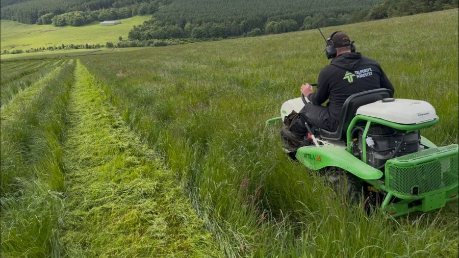 Contractor finds the perfect partner in the Etesia Attila 95