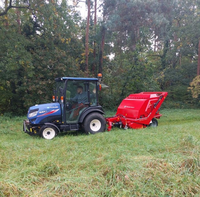 Compact sweepers and collectors deliver year-round versatility