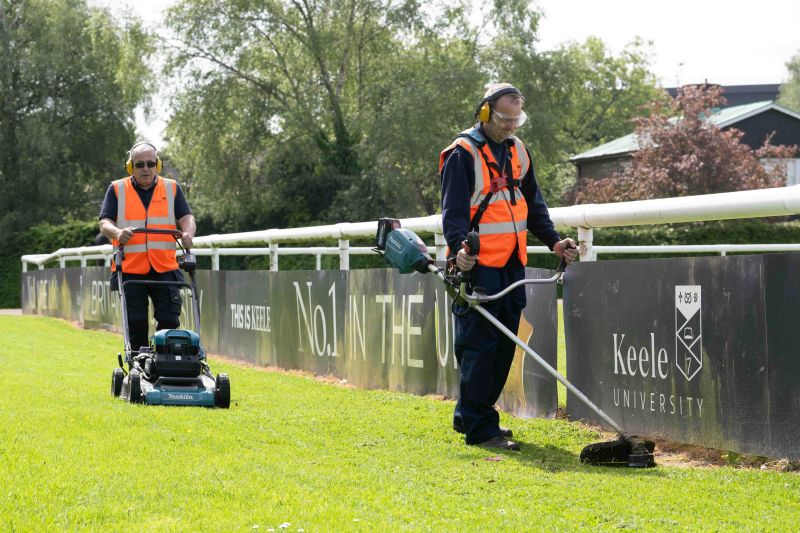 Makita XGT tools helping to maintain the historic Keele University campus